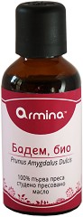 100% Студено пресовано масло от бадем Armina - 50 ml - масло