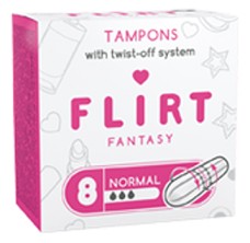 Fantasy Flirt Tampons Normal -      8  16  - 