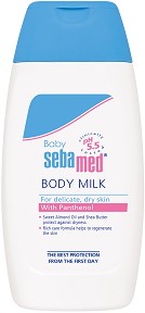 Sebamed Baby Body - Milk - Бебешко мляко за тяло от серията "Baby Sebamed" - мляко за тяло