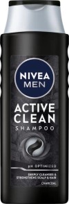 Nivea Men Care Shampoo Active Clean - Шампоан за мъже с активен въглен - шампоан