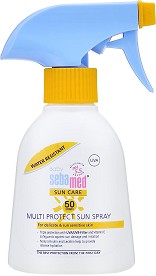 Sebamed Baby Sun Spray SPF 50 - Слънцезащитен спрей от серията "Baby Sebamed" - продукт