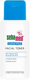 Sebamed Clear Face Deep Cleansing Facial Toner - Хипоалергенен тоник за лице против акне от серията "Clear Face" - тоник