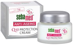 Sebamed Anti-Ageing Q10 Protection Cream - Защитен крем за лице с Q10 от серията Anti-Ageing - крем