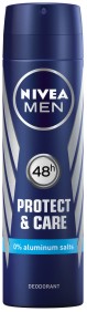 Nivea Men Protect & Care Deodorant Spray -      "Protect & Care" - 