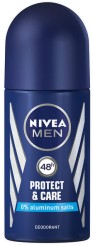 Nivea Men Protect & Care Deodorant Roll-On -      Protect & Care - 