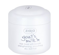 Ziaja Goat's Milk Hair Mask - Укрепваща маска за коса с протеини от козе мляко от серията "Goat’s Milk" - маска