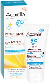 Acorelle Nature Sun Sunscreen for Babies SPF 50+ -       "Nature Sun" - 