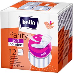 Bella Panty Soft Comfort - Ежедневни дамски превръзки в опаковка от 12 броя - дамски превръзки