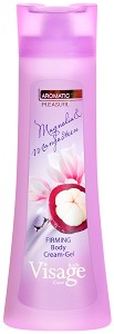 Visage Body Care Magnolia & Mangosteen Firming Cream-Gel - Крем-гел за тяло със стягащ ефект от серията Body Care - крем