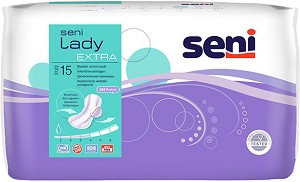 Seni Lady Uro Protect Extra - Урологични дамски превръзки - 15 броя - дамски превръзки