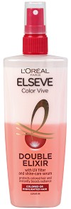 Elseve Color-Vive Double Elixir - Двуфазен спрей за боядисана и изсветлена коса - продукт