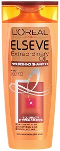 Elseve Extraordinary Oil Nourishing Shampoo - Подхранващ шампоан за суха и увредена коса от серията Extraordinary Oil - шампоан