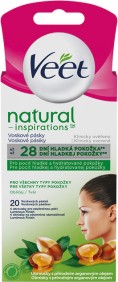 Veet Natural Inspirations Wax Strips Face -    , 20  - 
