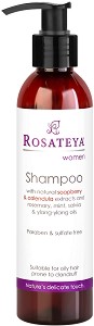 Rosateya Women Shampoo for Oily Hair Prone to Danruff -    ,            - 