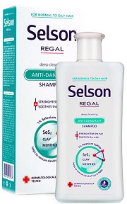 Regal Selson Deep Cleansing Anti-Dandruff Shampoo - Дълбоко почистващ шампоан против пърхот за нормална към мазна коса  - шампоан
