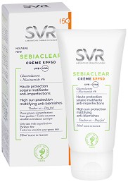 SVR Sebiaclear Cream - SPF 50 -             "Sebiaclear" - 