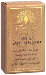 English Soap Company Indian Sandalwood Bath Soap -        - 