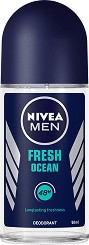 Nivea Men Fresh Ocean Deodorant Roll-On -          Nivea Men - 