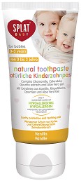 Splat Baby Bio-Active Toothpaste Vanilla -            -   
