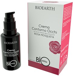 Bioearth Bioprotettiva Crema Contorno Occhi - Околоочен крем против бръчки с шипки от серията "Bioprotettiva" - крем