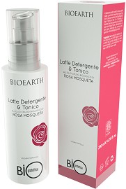 Bioearth Bioprotettiva Rosa Mosqueta Latte Detergento & Tonico -       2  1       "Bioprotettiva" -  