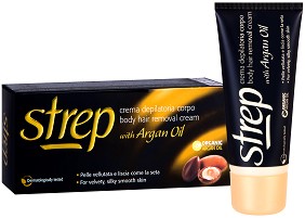 Strep Body Hair Removal Cream Argan Oil -        - 