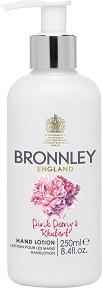 Bronnley Pink Peony & Rhubarb Hand Lotion -            "Pink Peony & Rhubarb" - 