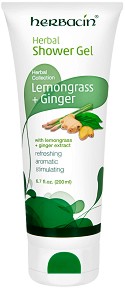 Herbacin Herbal Shower Gel Lemongrass + Ginger -           "Herbal Collection" -  