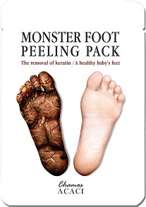 Chamos Acaci Monster Foot Peeling Pack - Пилинг маска за крака от серията "Acaci" - маска