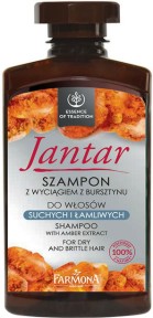 Farmona Essence of Tradition Jantar Shampoo - Шампоан за суха и цъфтяща коса с кехлибар от серията "Essence of Tradition Jantar" - шампоан