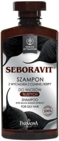 Farmona Essence of Tradition Seboravit Shampoo - Шампоан за мазна коса с черна ряпа от серията "Essence of Tradition Seboravit" - шампоан