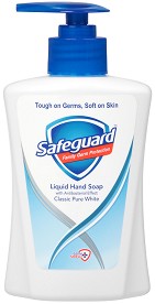 Safeguard Classic Pure White Liquid Soap - Течен сапун за ръце - сапун