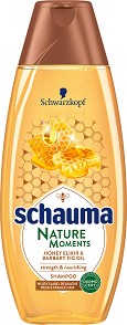 Schauma Nature Moments Honey Elixir & Barbary Fig Oil Shampoo -               "Nature Moments" - 