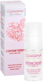 Collagena Rose Natural Contour Serum Eyes and Lips -         Rose Natural - 