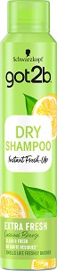 Got2b Instant Fresh-Up Dry Shampoo Extra Fresh - Сух шампоан от серията Instant Fresh-Up - шампоан