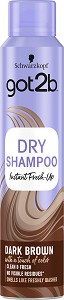 Got2b Instant Fresh-Up Dry Shampoo Dark Brown -        Instant Fresh-Up - 