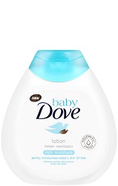 Baby Dove Lotion Rich Moisture - Бебешки лосион за нормална до суха кожа от серията Baby Dove - лосион