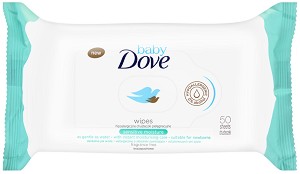Baby Dove Wipes Sensitive Moisture -          50    "Baby Dove" -  