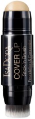 IsaDora Cover Up Stick'N Brush Foundation & Concealer SPF 30 -            -   