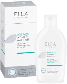 Еlea Intimate Care For Men Wash Gel - Интимен измиващ гел за мъже - гел