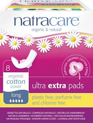 Natracare Ultra Extra Pads Long - 8      -  