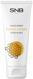 SNB Honey & Milk Hands and Body Butter Cream -        Honey & Milk - 
