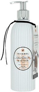 Vivian Gray Vivanel Grapefruit & Vetiver Body Lotion - Лосион за тяло с аромат на грейпфрут и ветивер от серията "Vivanel" - лосион