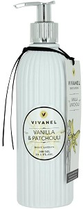 Vivian Gray Vivanel Vanilla & Patchouli Body Lotion - Лосион за тяло с аромат на ванилия и пачули от серията Vivanel - лосион
