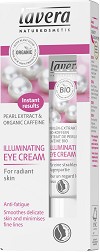 Lavera Illuminating Eye Cream - Озаряващ околоочен крем против стареене - крем
