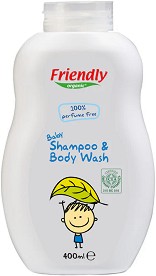 Friendly Organic Baby Shampoo & Body Wash -        - 