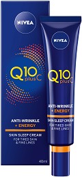 Nivea Q10 Plus C Anti-Wrinkle + Energy Skin Sleep Cream -        "Q10 plus C" - 