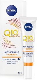Nivea Q10 Plus C Anti-Wrinkle + Energy Eye Treatment -        Q10 plus C - 