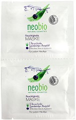 Neobio Hydrating Mask - Хидратираща маска за лице с алое вера и акай бери - 2 x 7.5 ml - маска