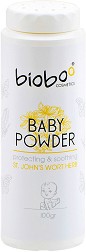 Bioboo Baby Powder - Бебешка пудра за тяло с жълт кантарион - пудра